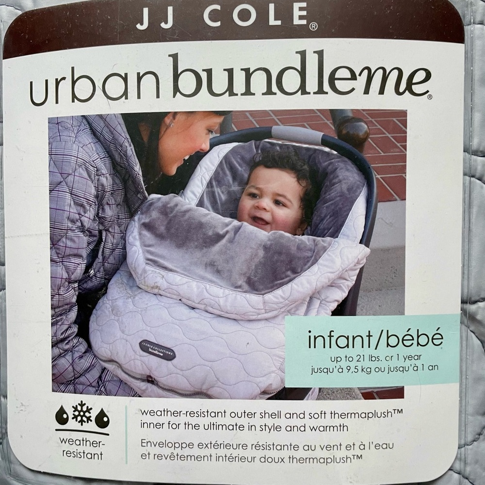 JJ Cole Infant Cover with Gray Interior, NEW, GREAT GIFT!